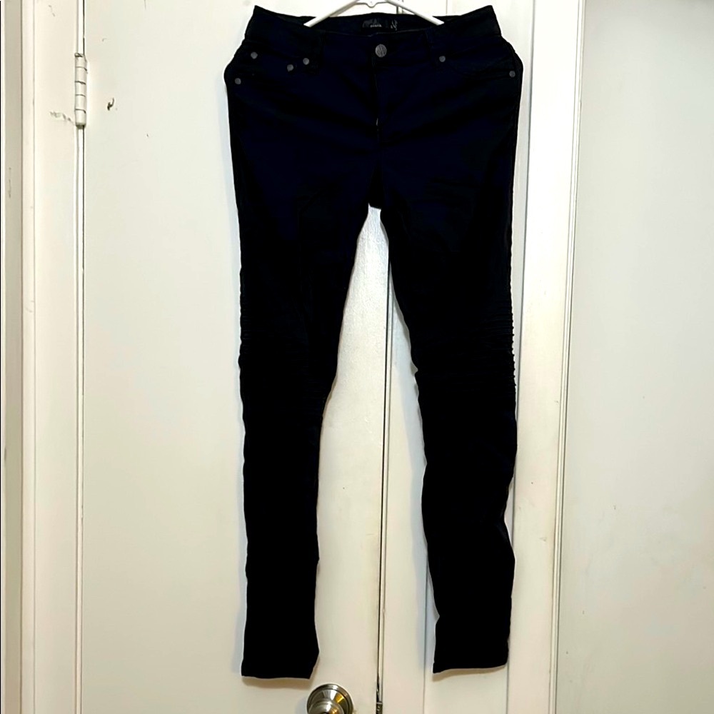 prAna Elegant Black Trousers pants skinny sz 6